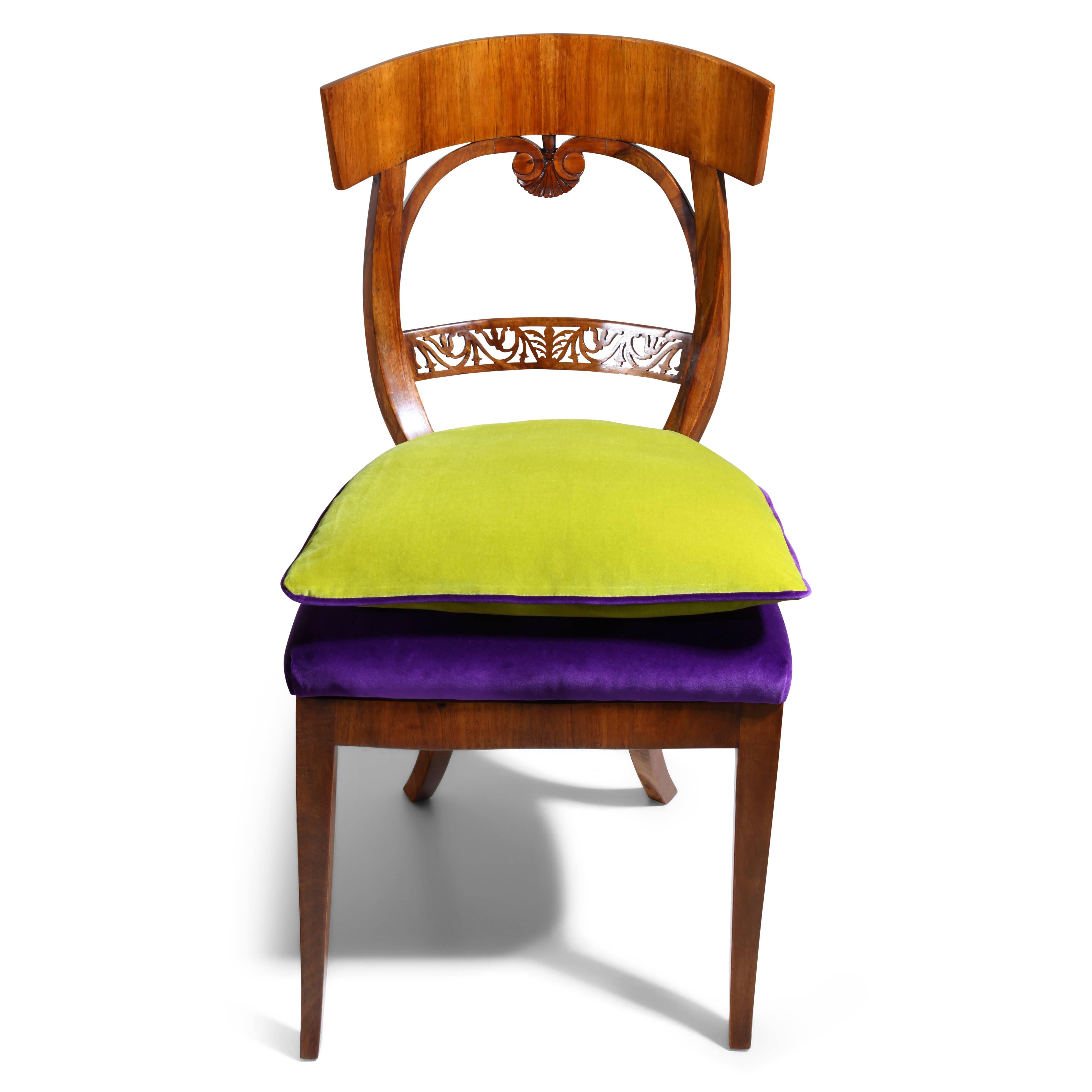 Biedermeier-Stühle, um 1820 im Zustand „Hervorragend“ in Greding, DE