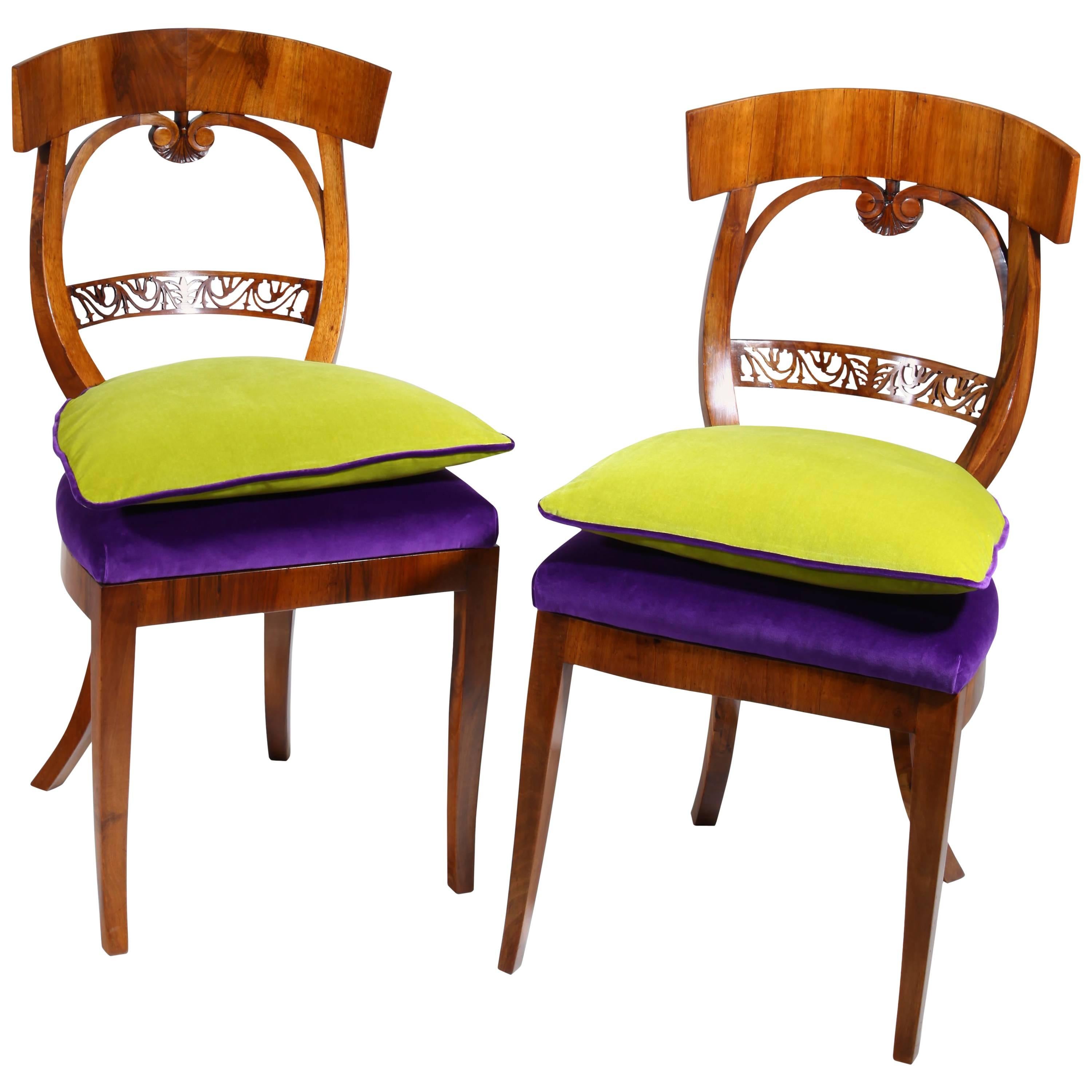 Biedermeier Chairs, circa 1820 For Sale at 1stDibs