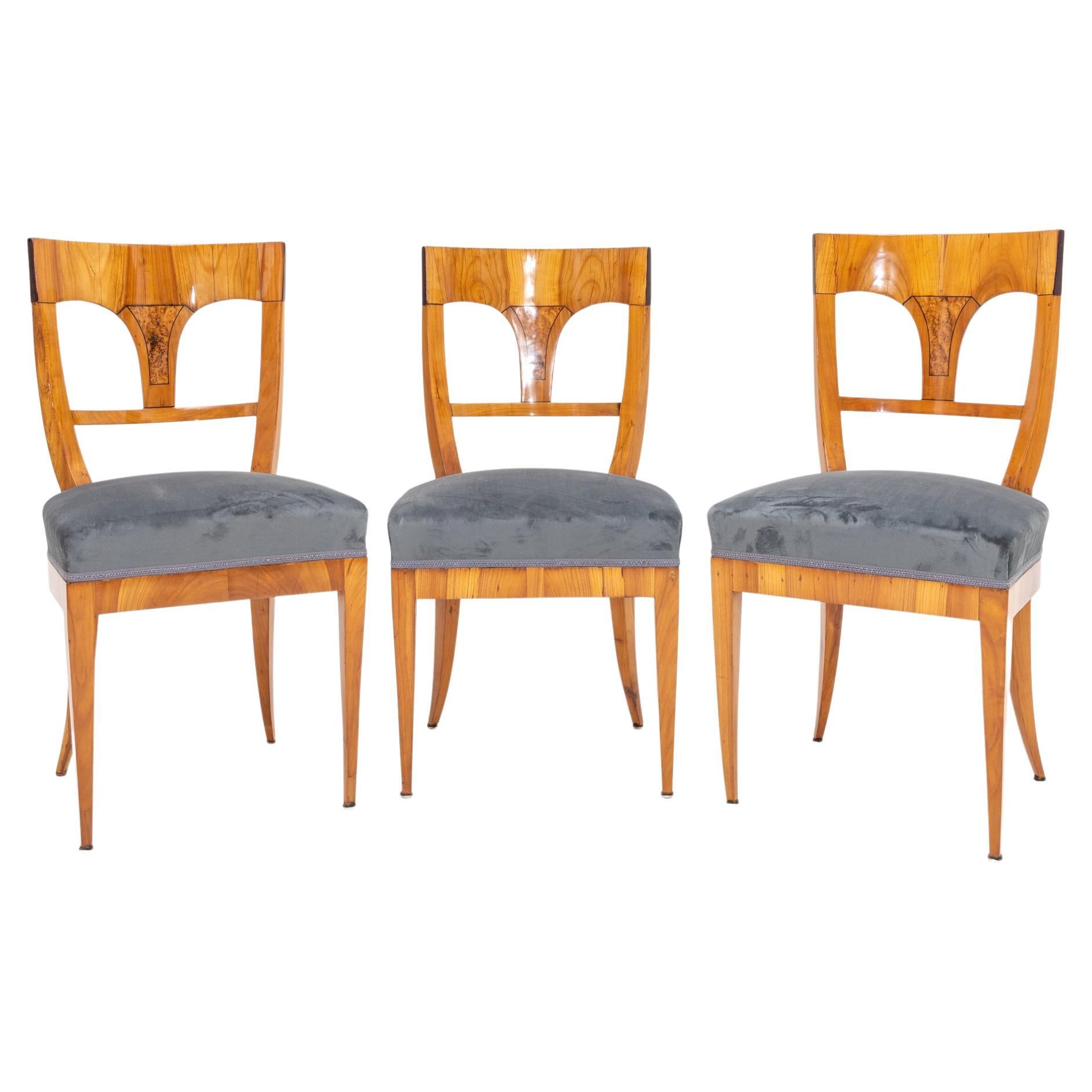 Biedermeier Chairs, circa 1820
