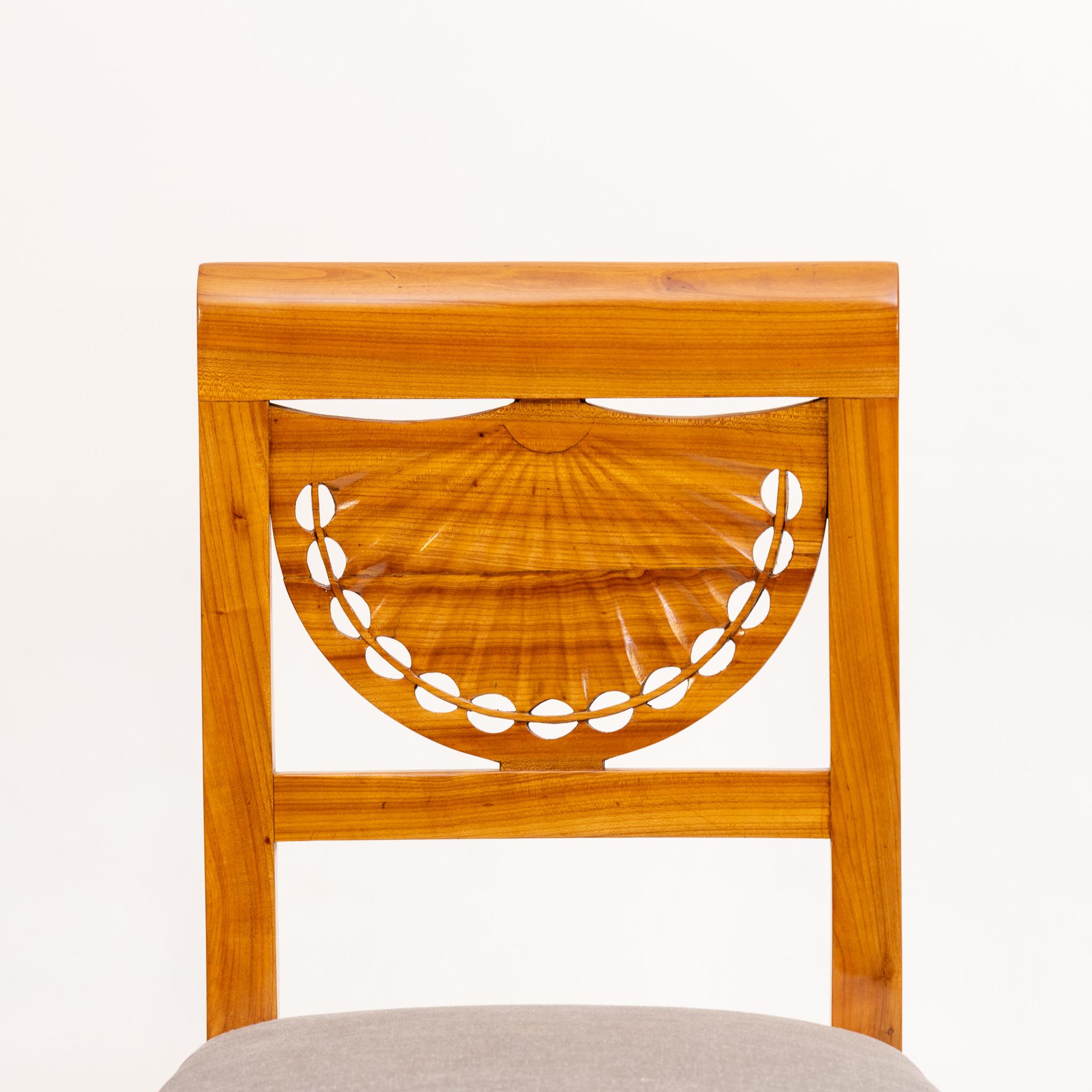 Cherry Biedermeier Chairs For Sale