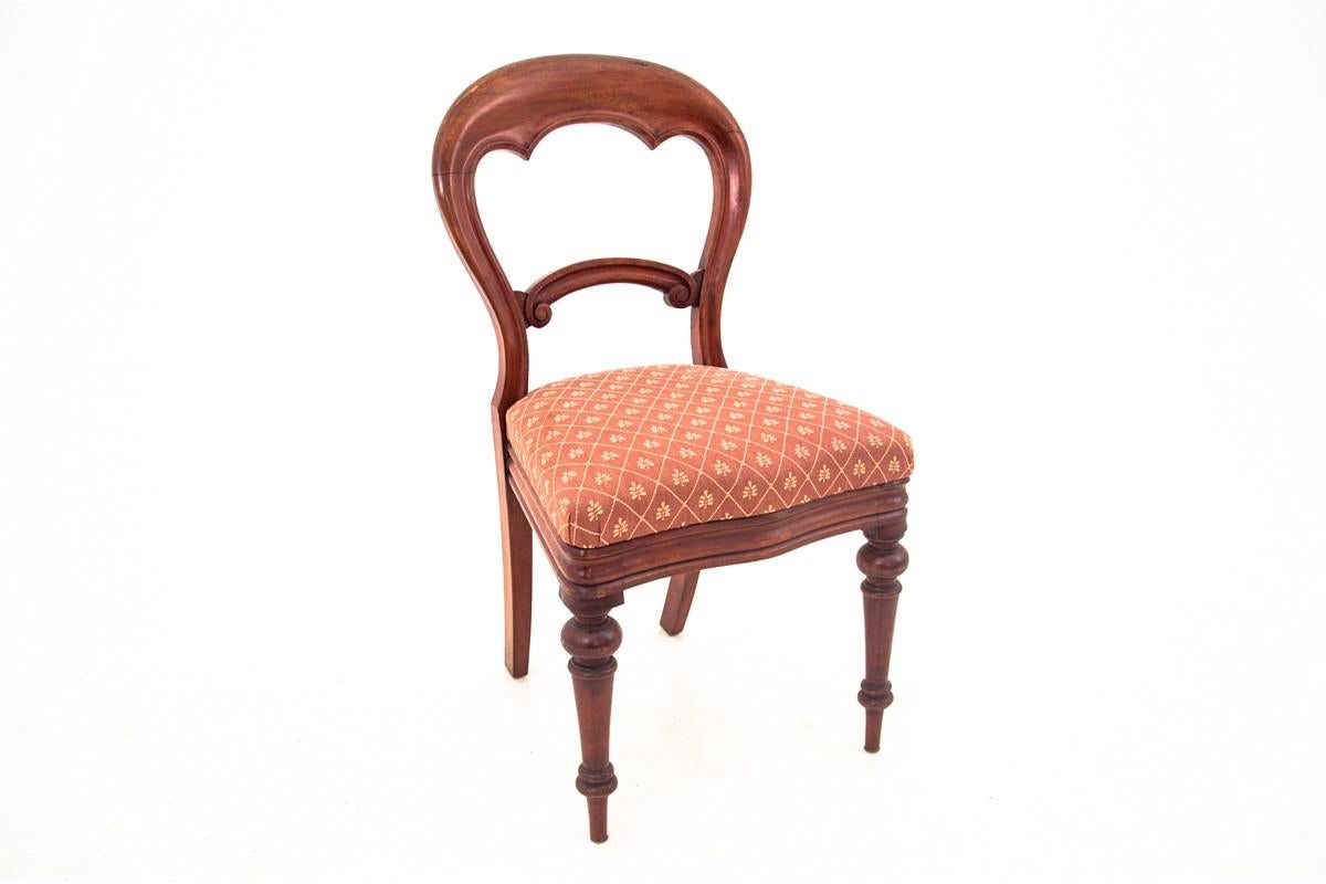 Mahogany Biedermeier Chairs, Germany, circa 1880