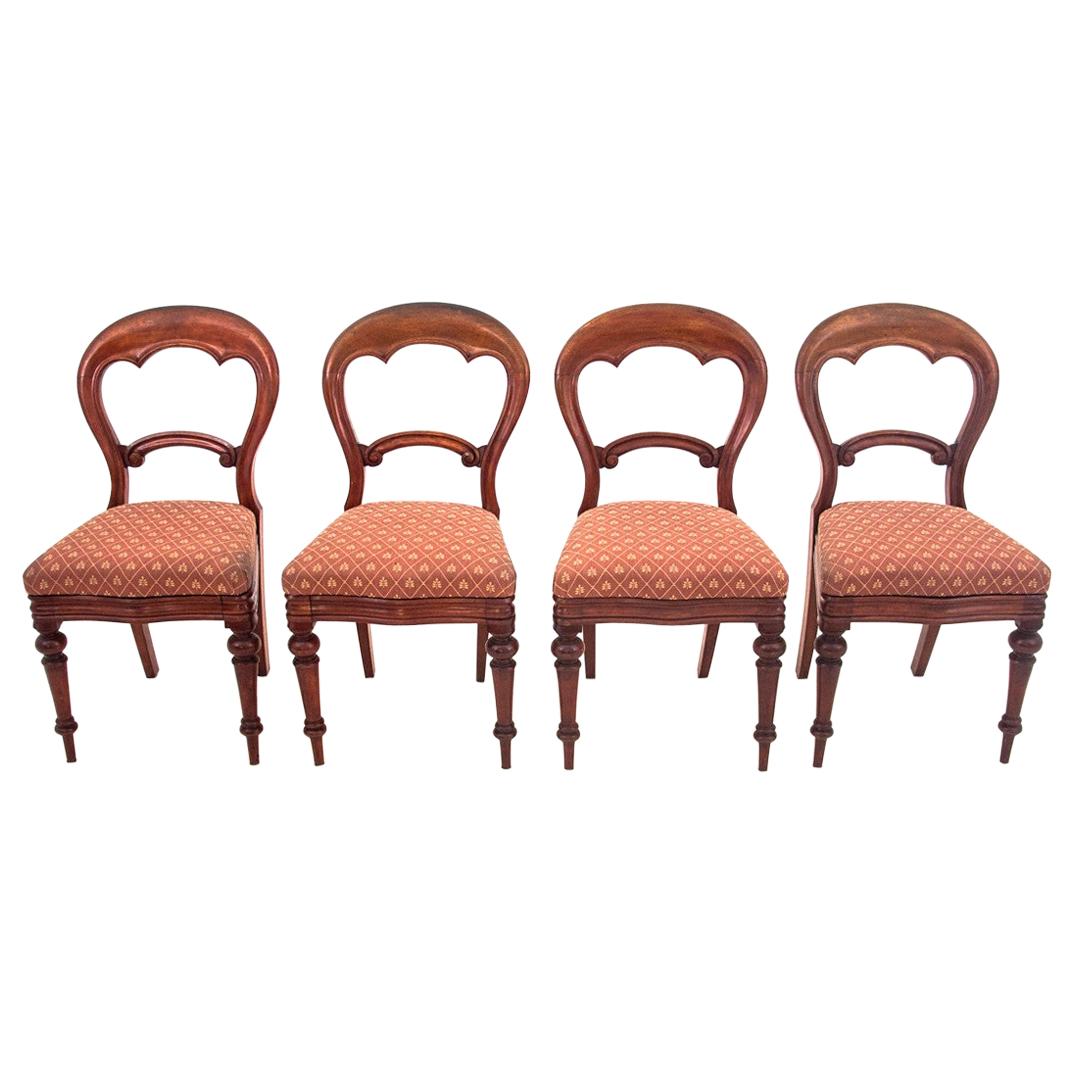 Biedermeier Chairs, Germany, circa 1880