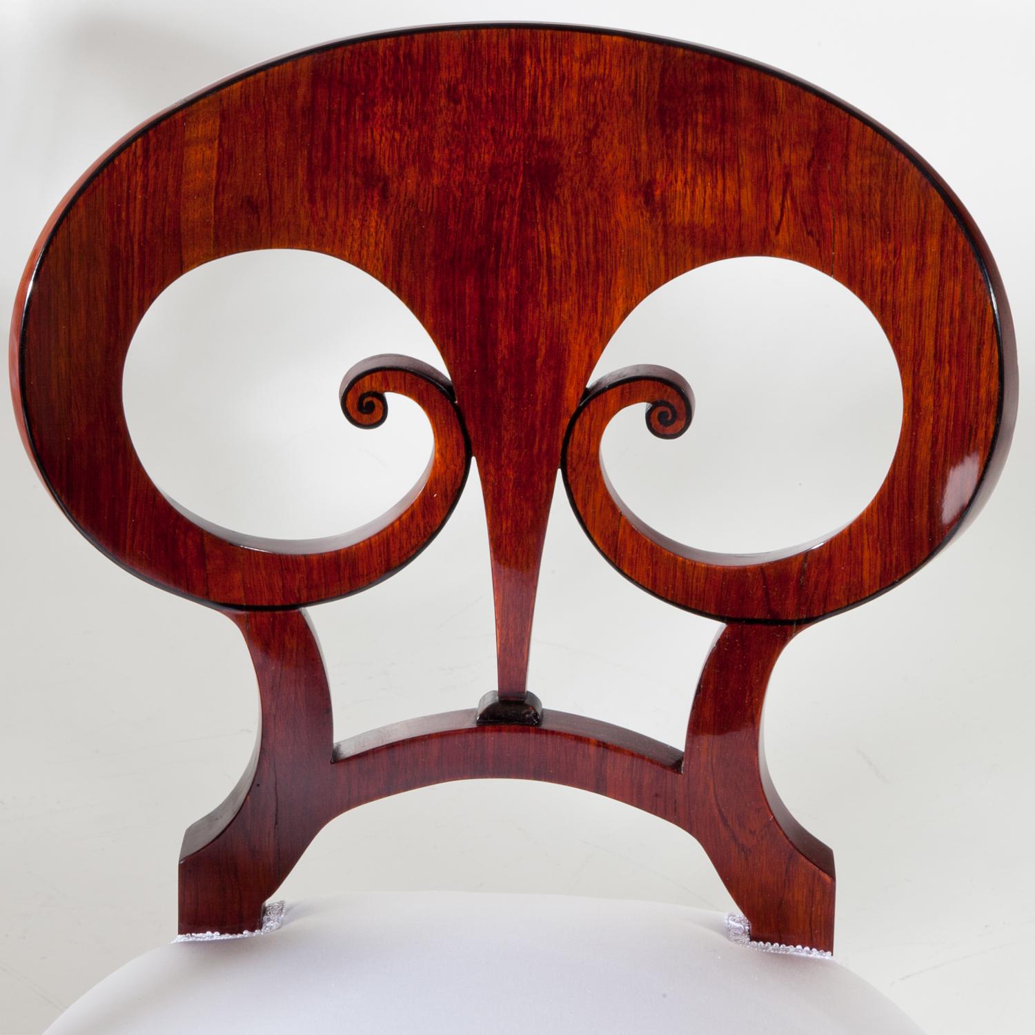 Mahogany Biedermeier Chairs, Vienna, circa 1820