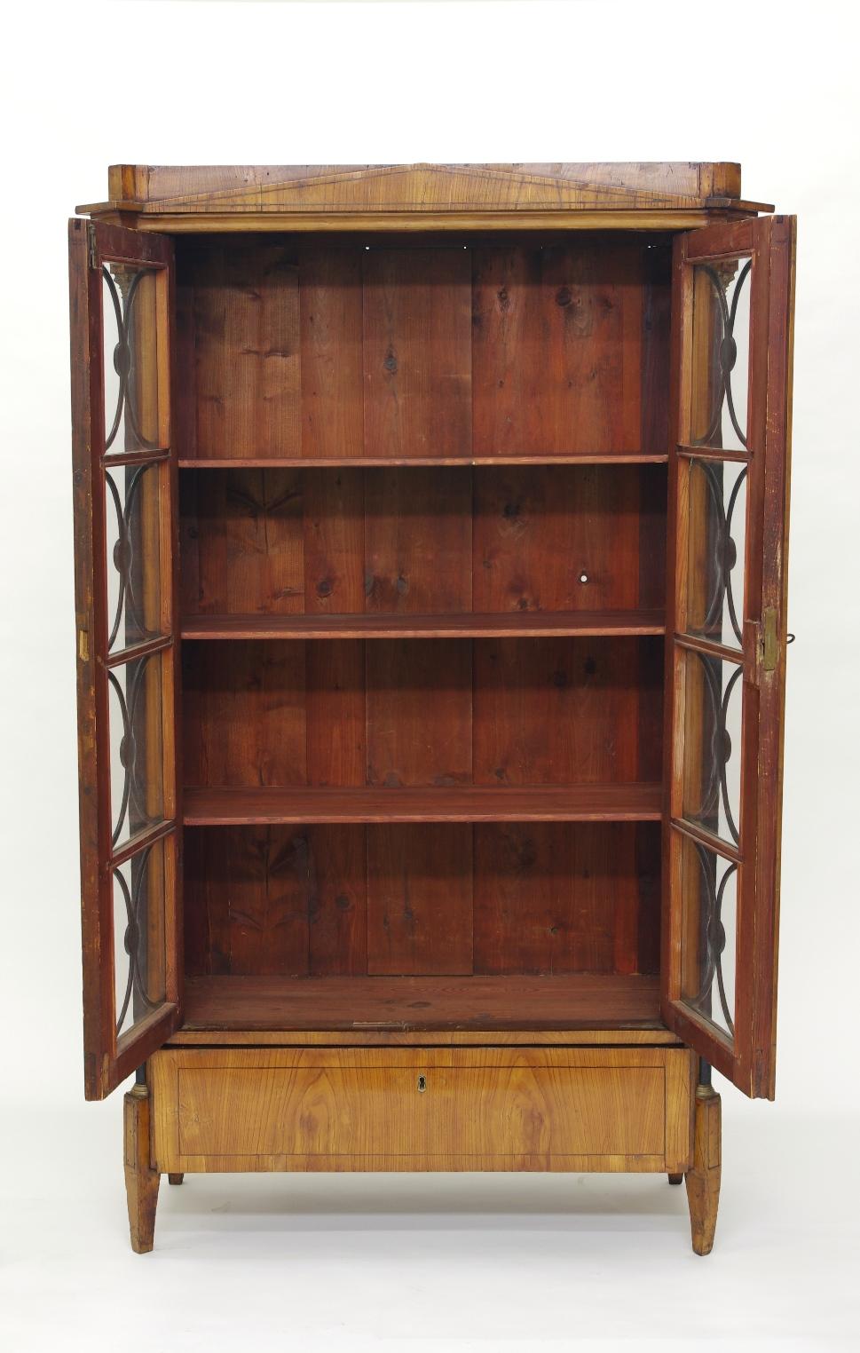Austrian Biedermeier Cherry Bookcase, circa 1820
