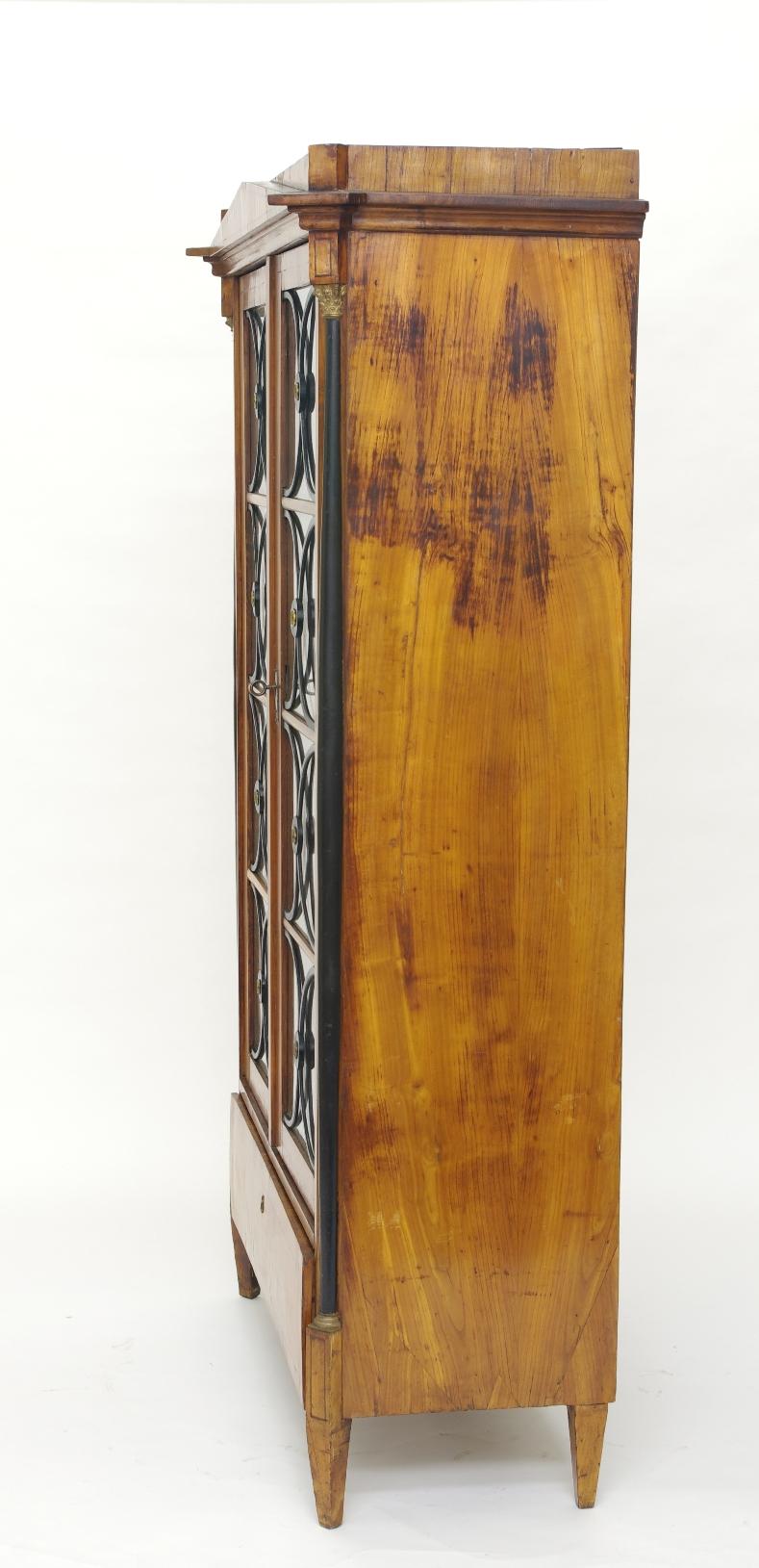 19th Century Biedermeier Cherry Bookcase, circa 1820