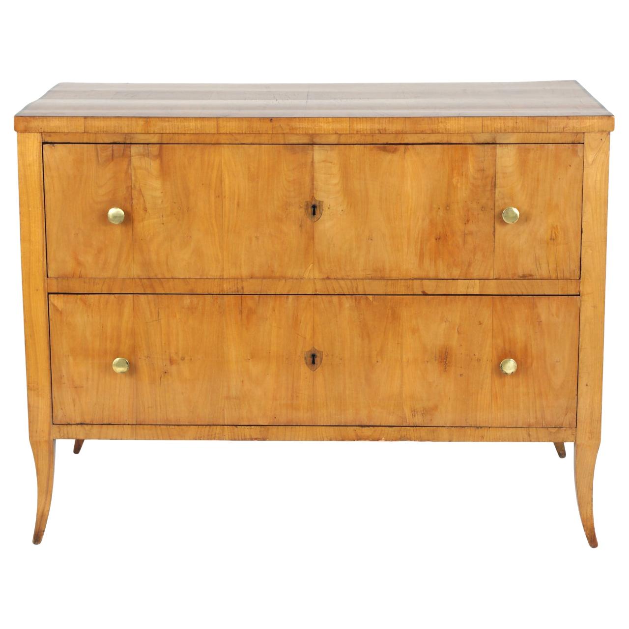 Biedermeier Cherry Chest of Drawers, circa 1810 For Sale