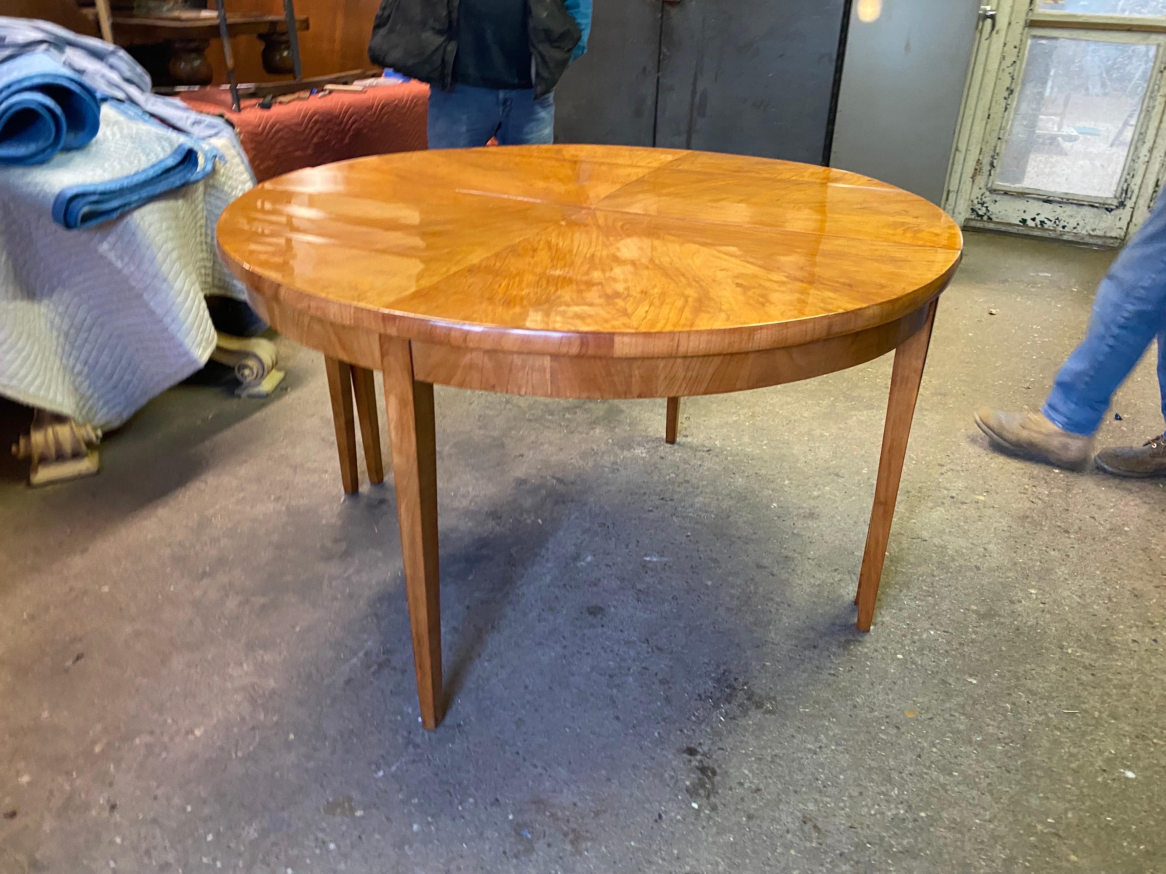 Table de salle à manger Biedermeier, Allemagne du Sud, vers 1815 en vente 9