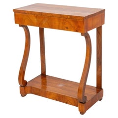 Biedermeier Cherry Wood Console Table