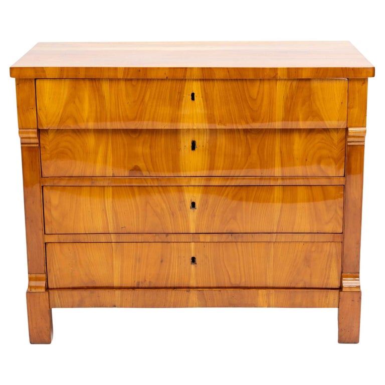 Biedermeier Chest of Drawers, Cherry, Franconia, circa 1820 For Sale at  1stDibs
