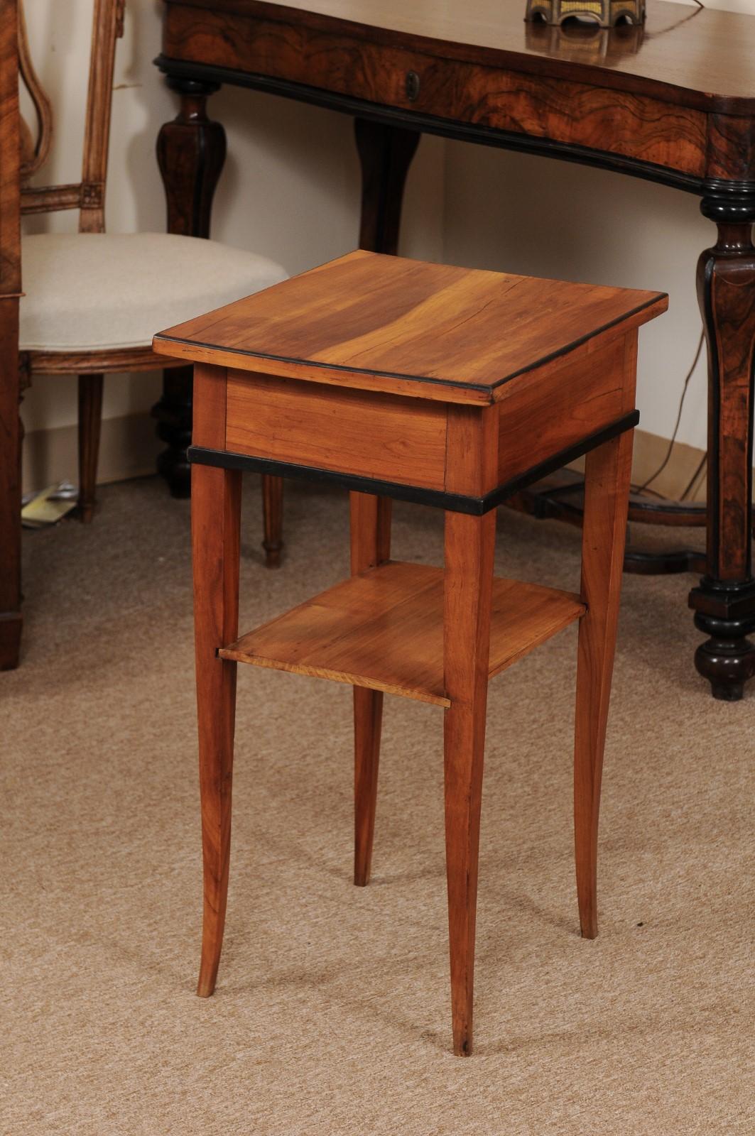 Biedermeier Cherrywood Side Table, circa 1850 3