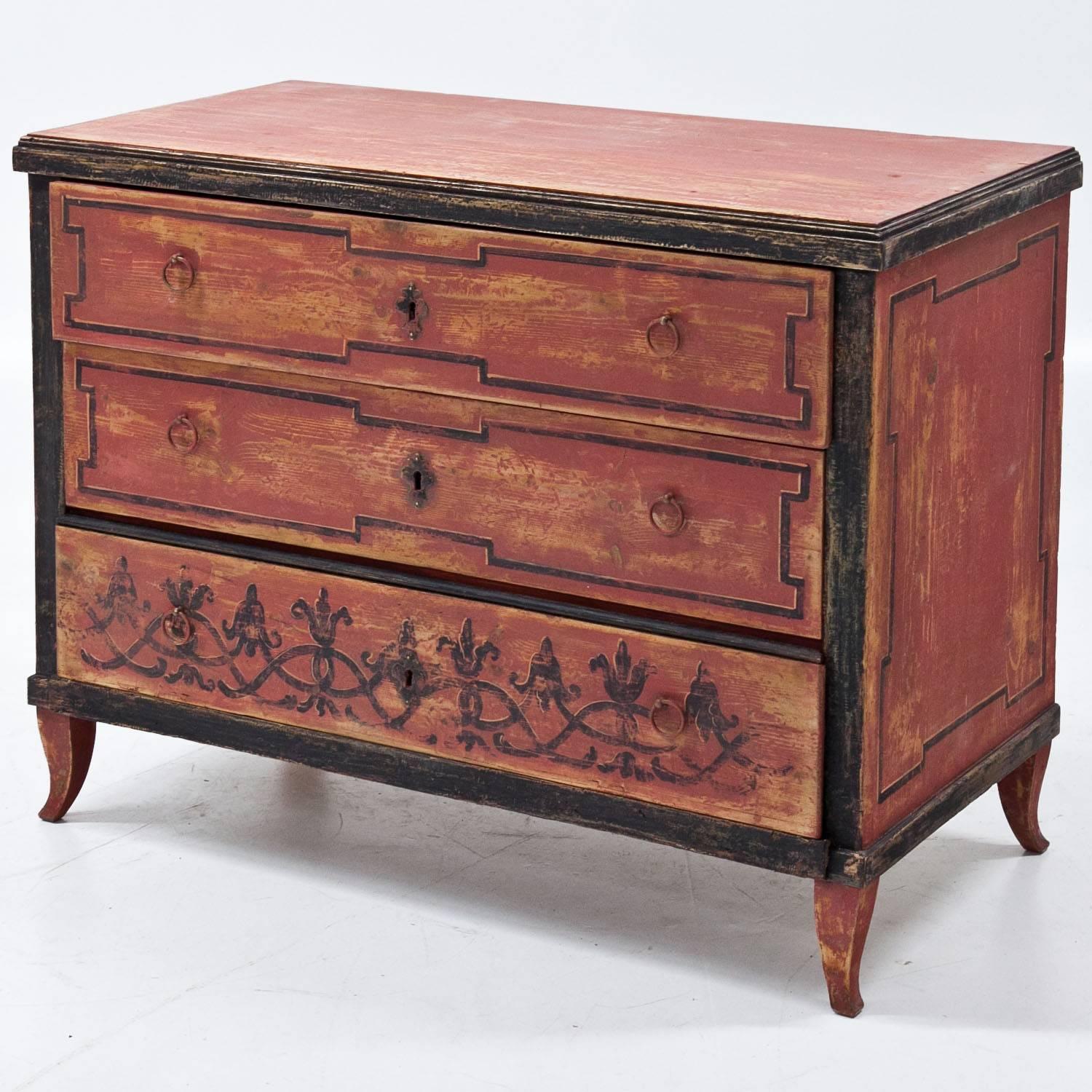 Early 19th Century Biedermeier Chest of Drawers, 1820