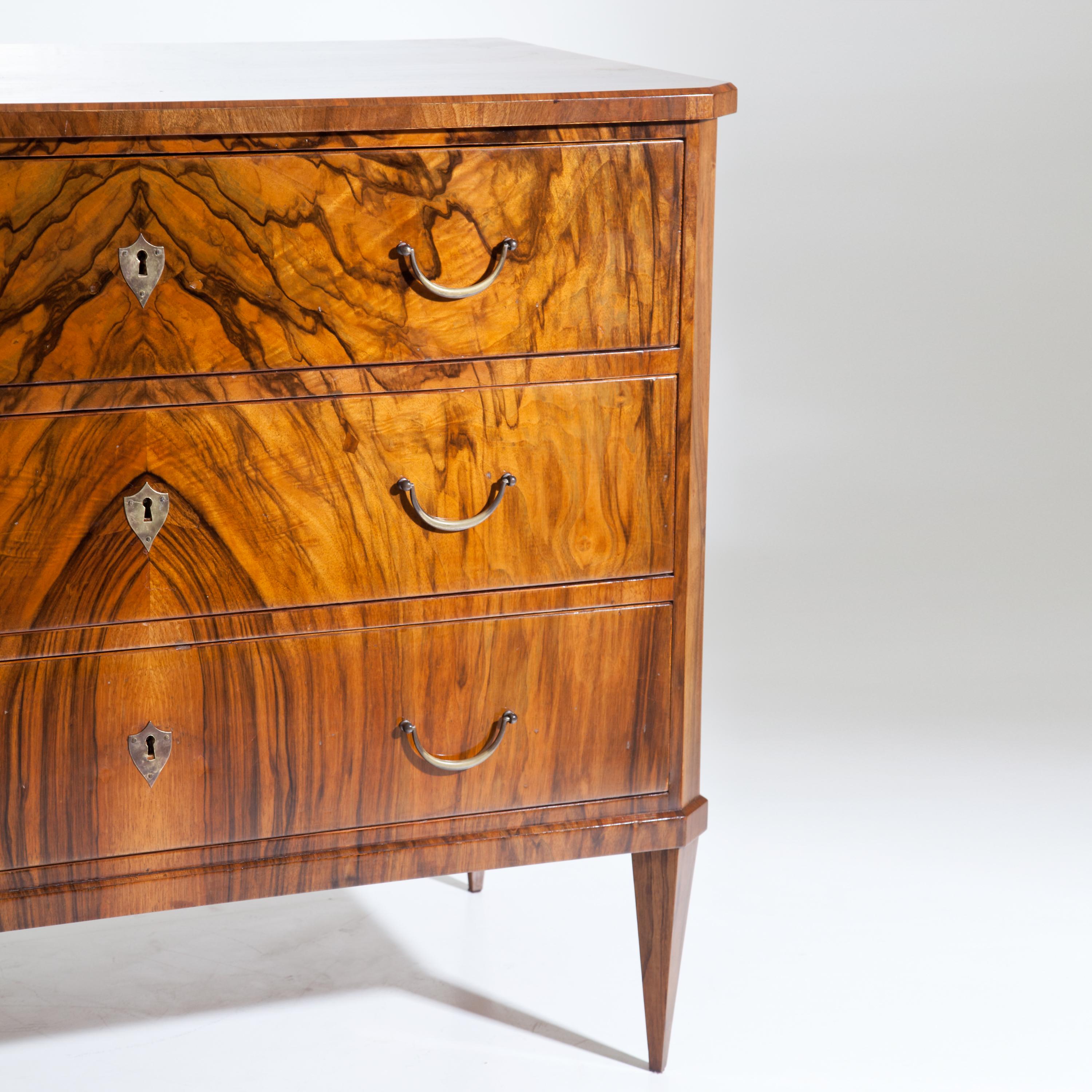 Mid-19th Century Biedermeier Chest of Drawers, circa 1830