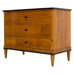 Biedermeier Chest of Drawers, Cherrywood, Germany, 19th Century