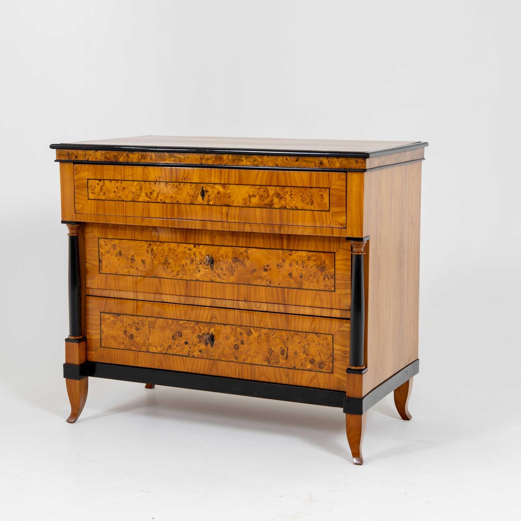 Tedesco Cassettone Biedermeier, 1820 circa in vendita