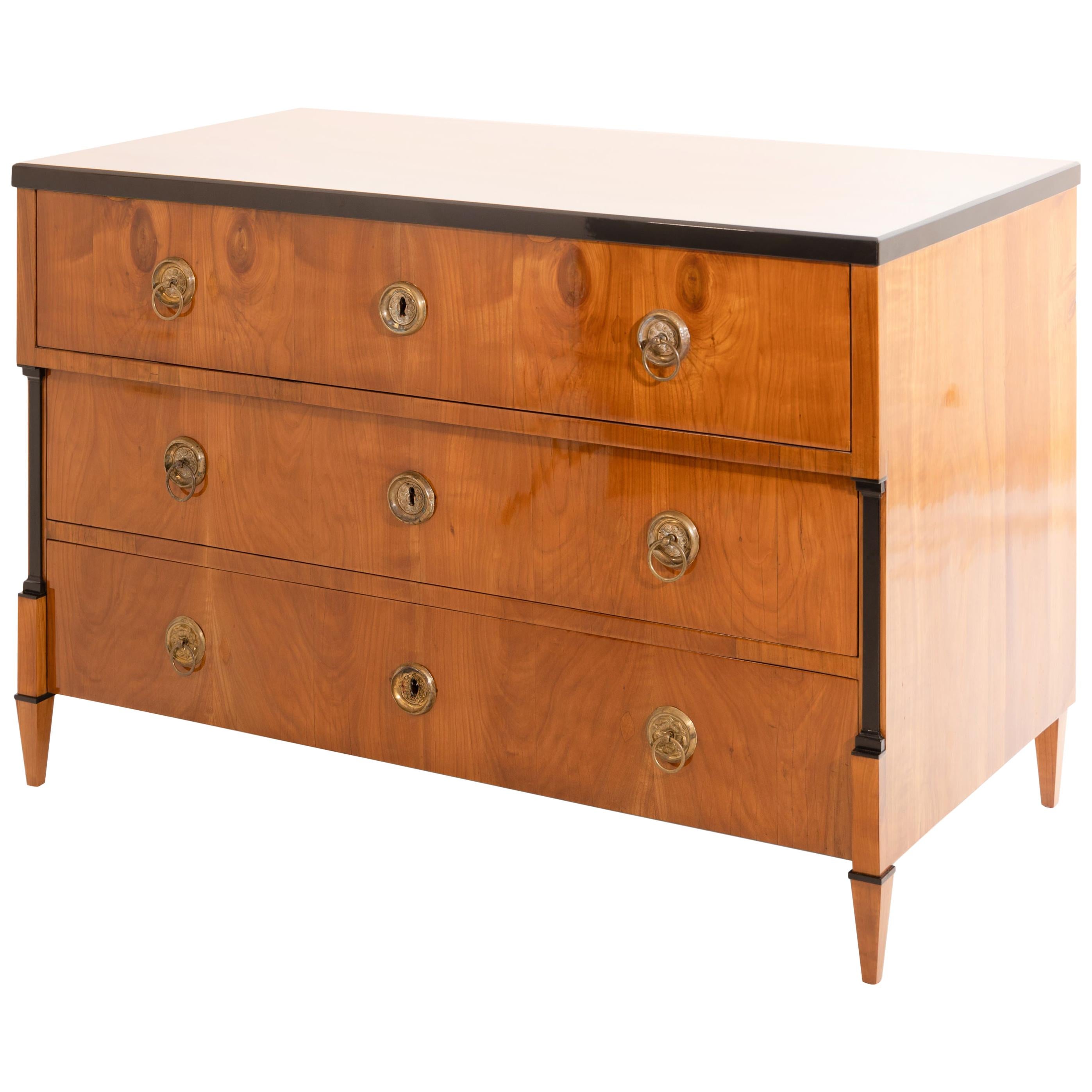 Biedermeier Chest of Drawers, Early 19th Century