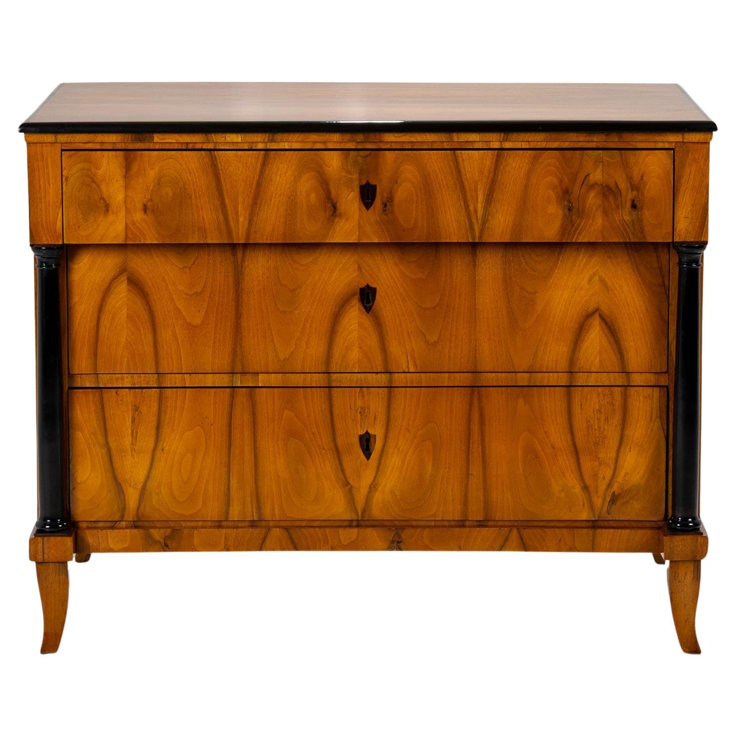 Biedermeier Chest of Drawers, Franconia, circa 1820 For Sale