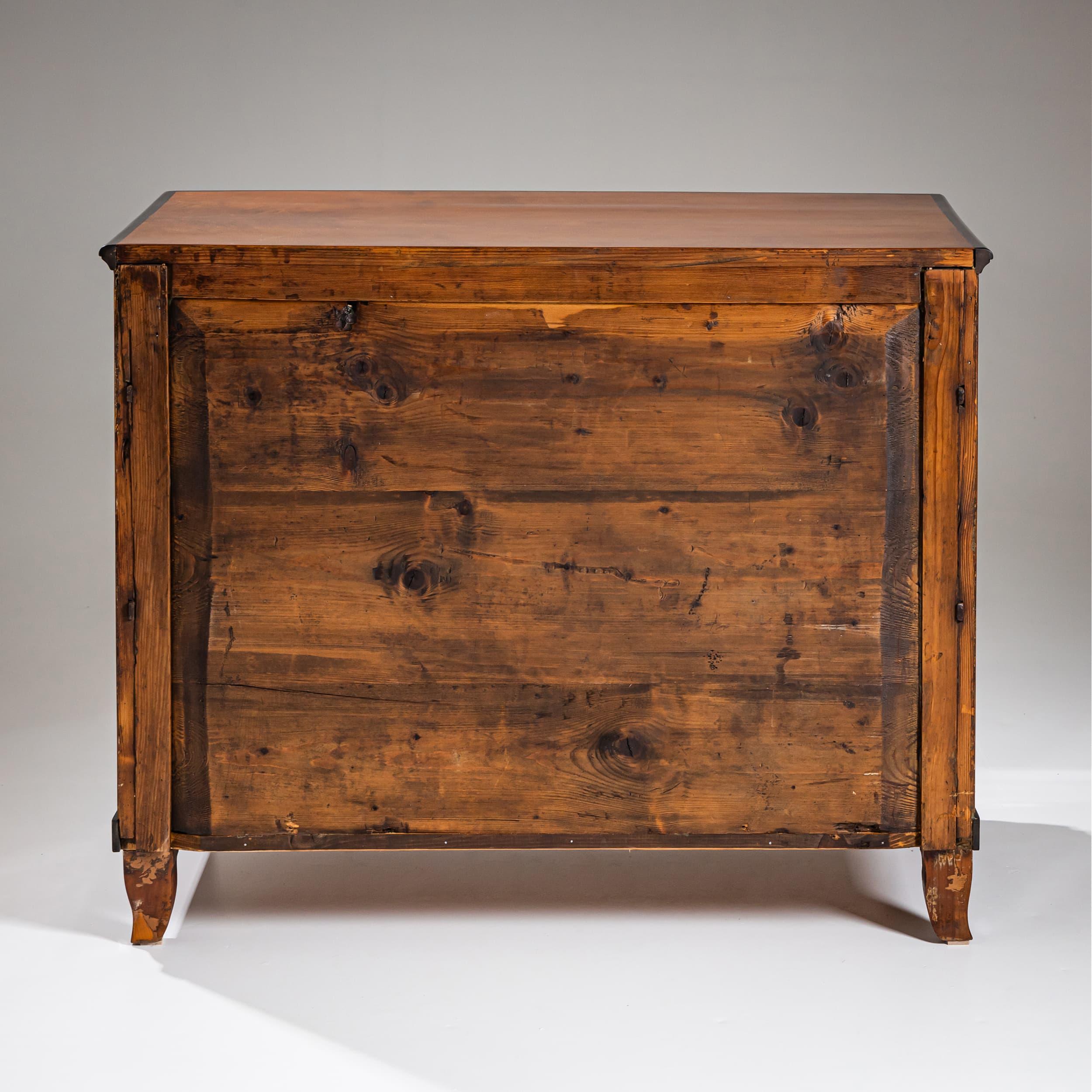 Commode Biedermeier, Franconie, Allemagne du Sud, vers 1820 en vente 4