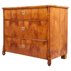 Biedermeier Chest of Drawers in Cherry Wood, Germany, First Half of 19th Century