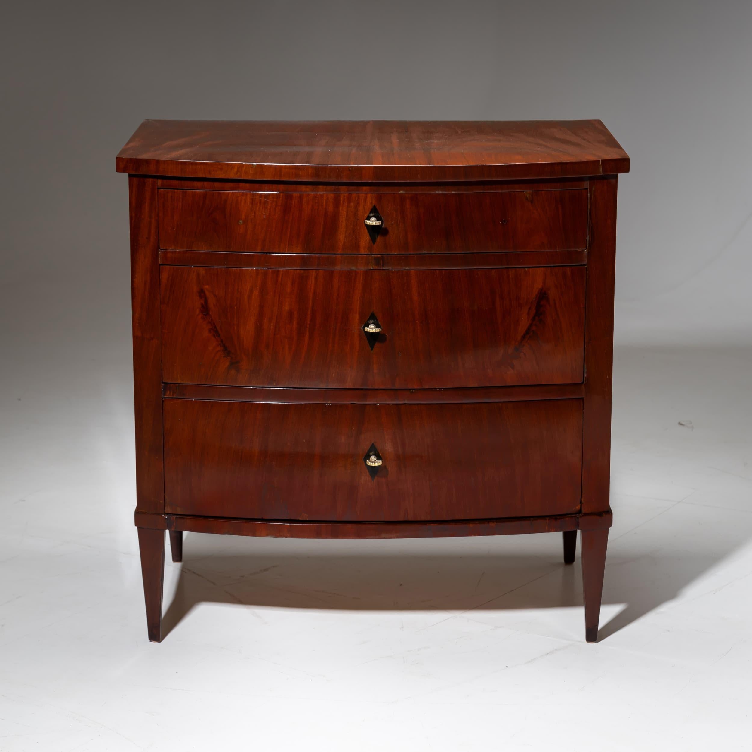Biedermeier-Kommode, norddeutsch, um 1820
