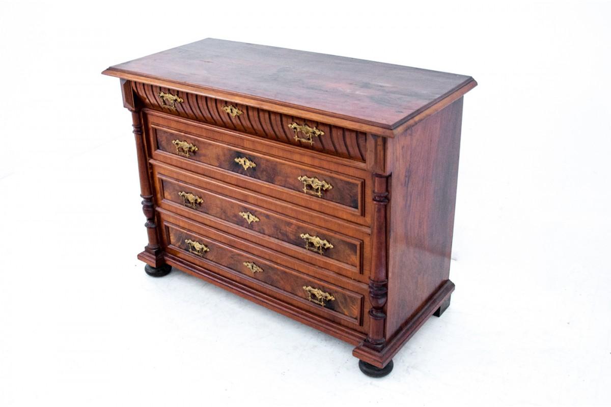 Biedermeier Chest of Drawers, Northern Europe, circa 1890 In Good Condition In Chorzów, PL