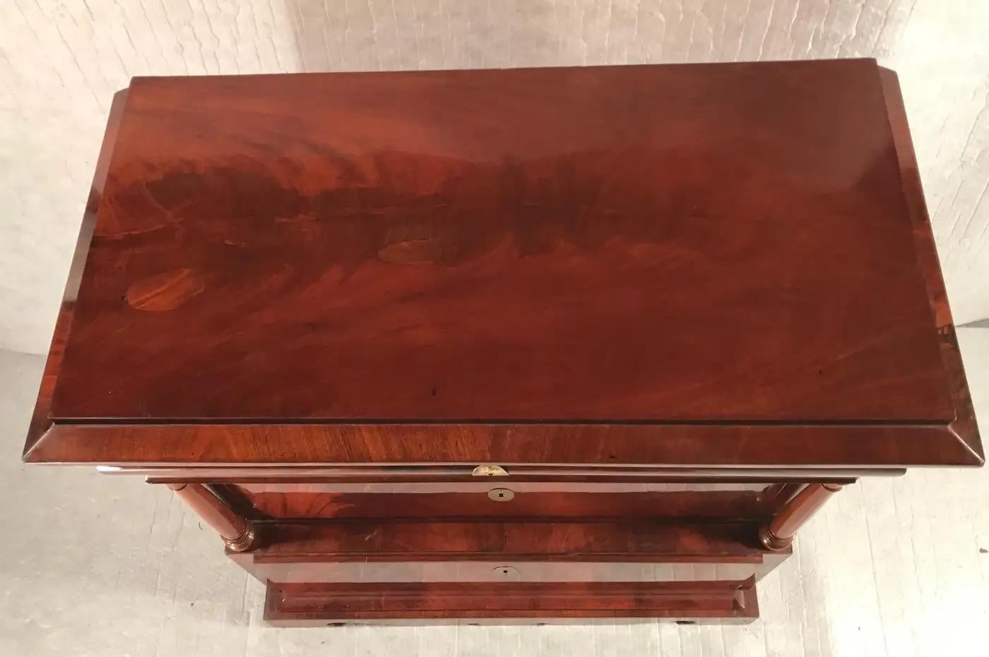 Biedermeier Chest of Drawers, Northern Germany or Denmark 1820 For Sale 2