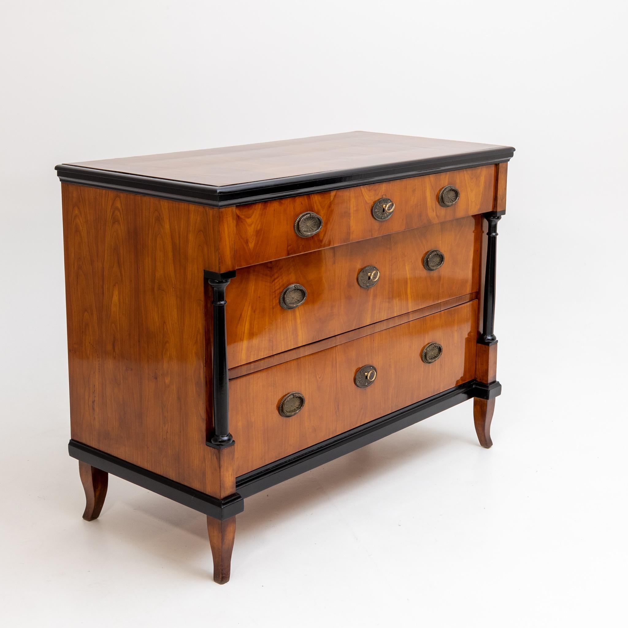 Biedermeier Chest of Drawers, Southern German, c. 1830 For Sale 3
