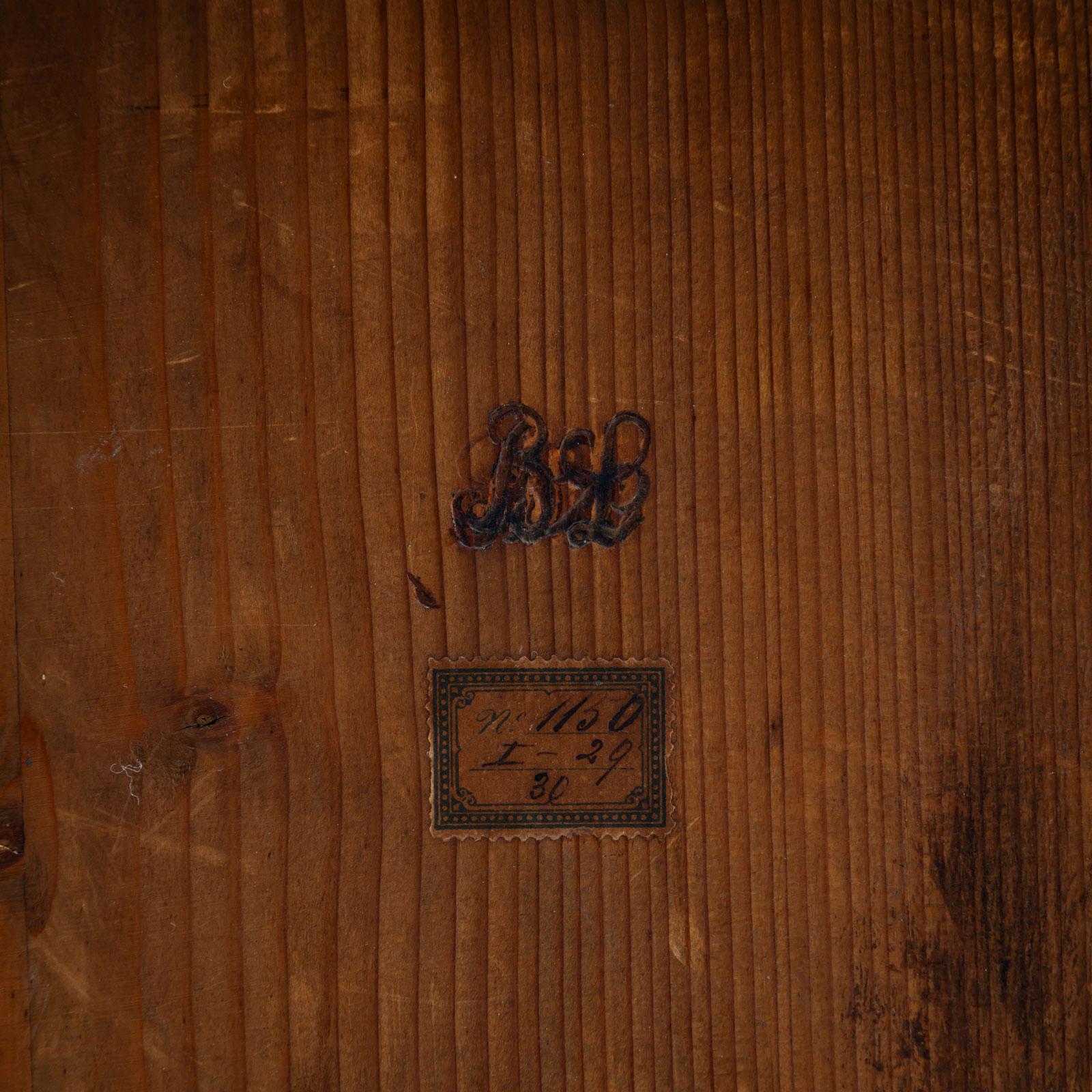 Cassettiera Biedermeier, Monarchia del Danubio, 1830 circa in vendita 4