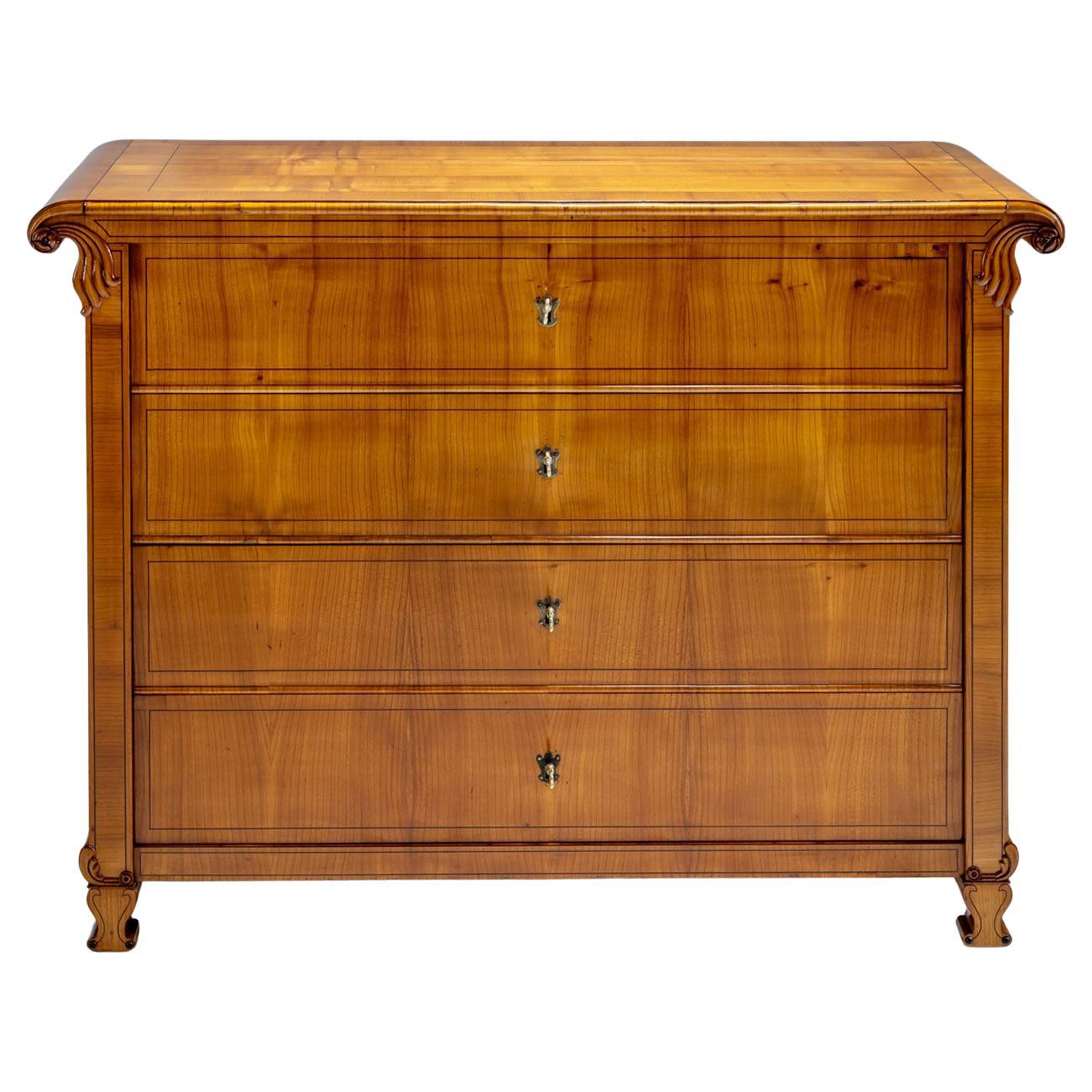 Biedermeier Chest of Drawers, Danube Monarchy, around 1830
