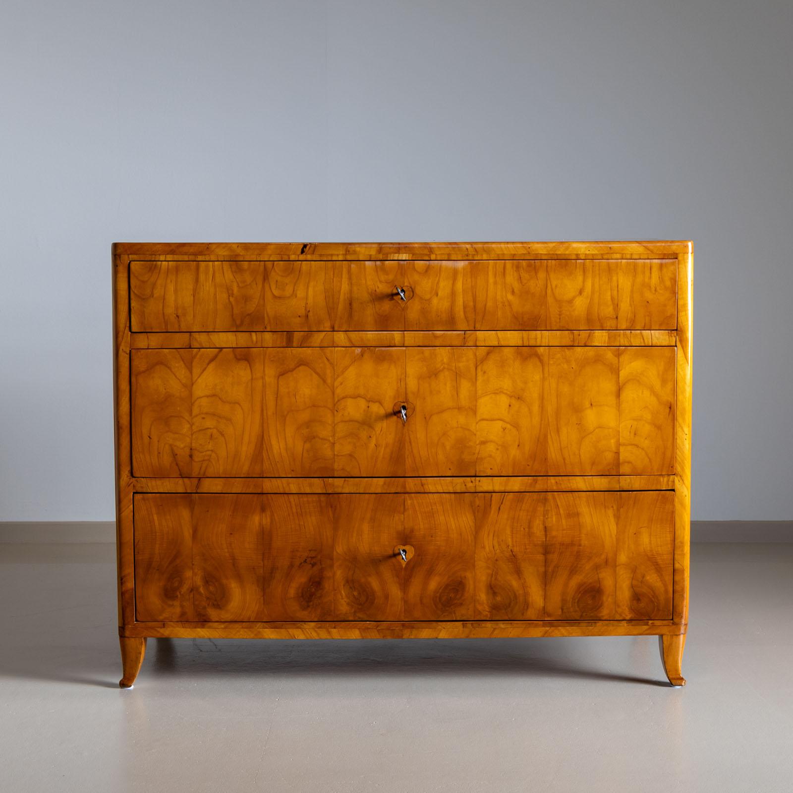 Biedermeier Kommode, Süddeutschland, München, um 1830 (Holz)