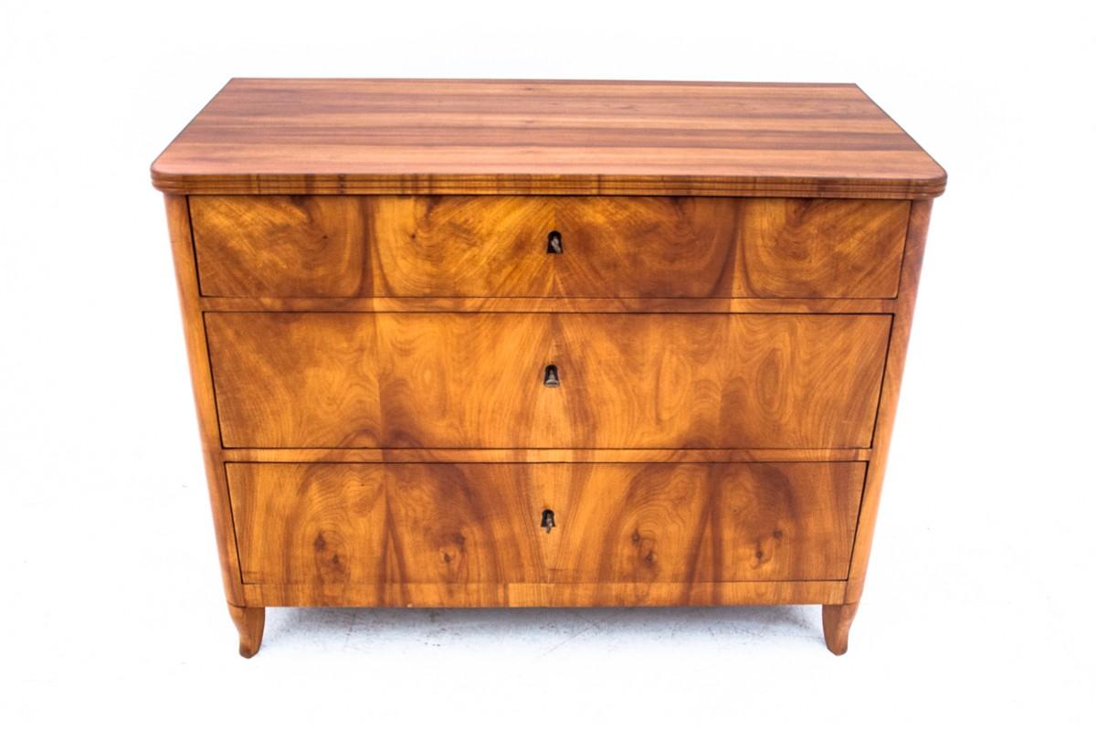 Biedermeier Chest of Drawers, Western Europe, Around 1840, After Renovation 3
