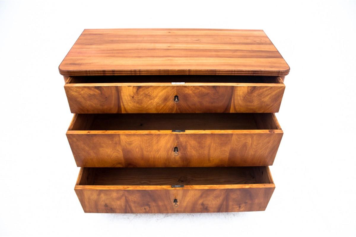 Biedermeier Chest of Drawers, Western Europe, Around 1840, After Renovation In Good Condition In Chorzów, PL