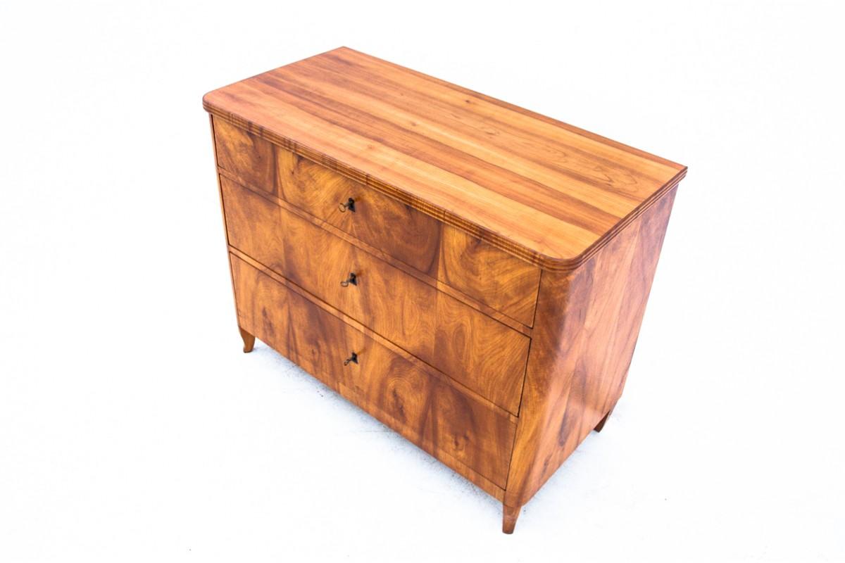 Cherry Biedermeier Chest of Drawers, Western Europe, Around 1840, After Renovation