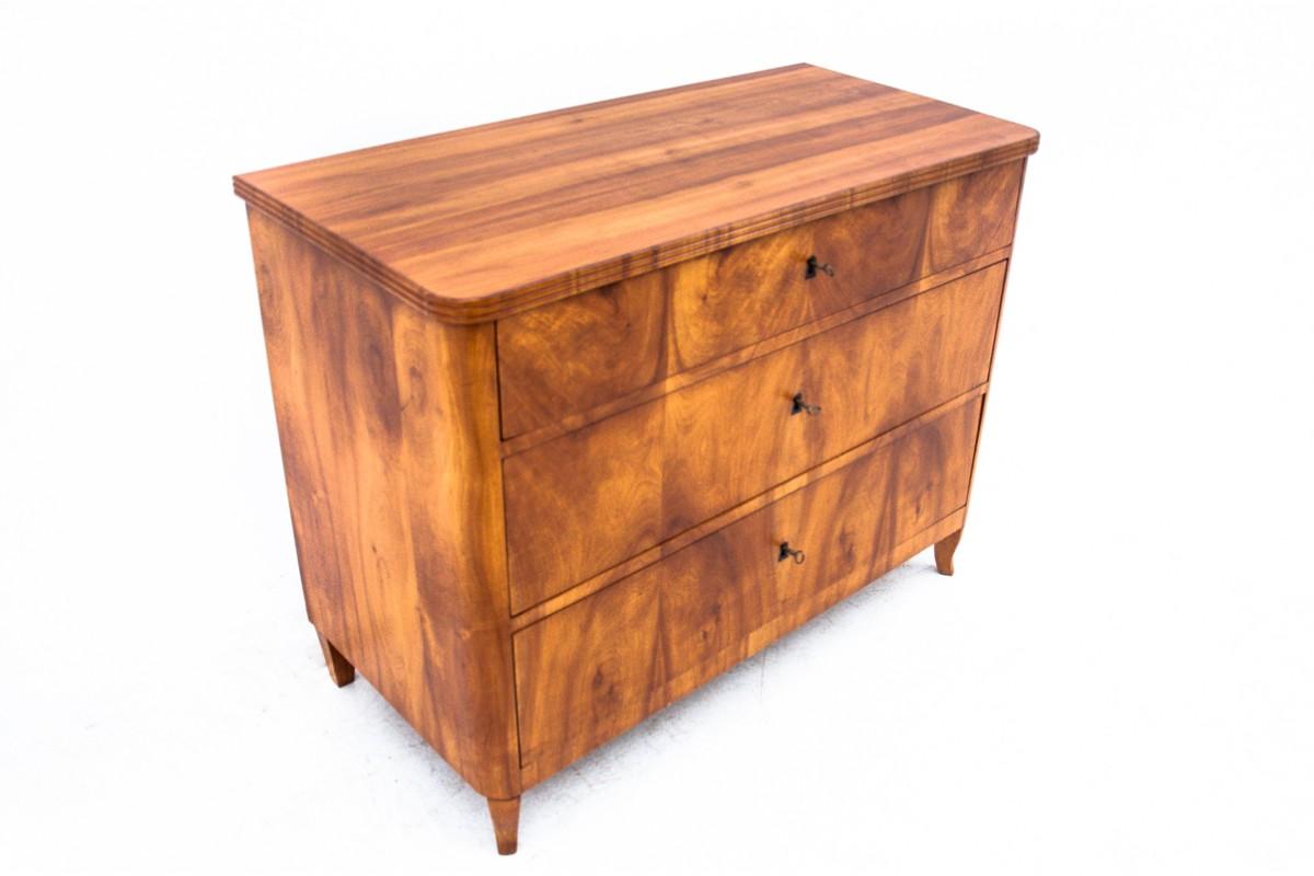 Biedermeier Chest of Drawers, Western Europe, Around 1840, After Renovation 2