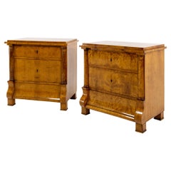 Biedermeier Chests of Drawers, c. 1830 Biedermeier Chests of Drawers, c. 1830