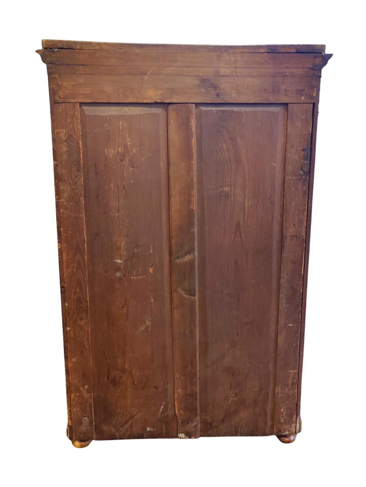 Allemand Chiffonnière Biedermeier en noyer avec compartiment à secret, Allemagne du Sud en vente