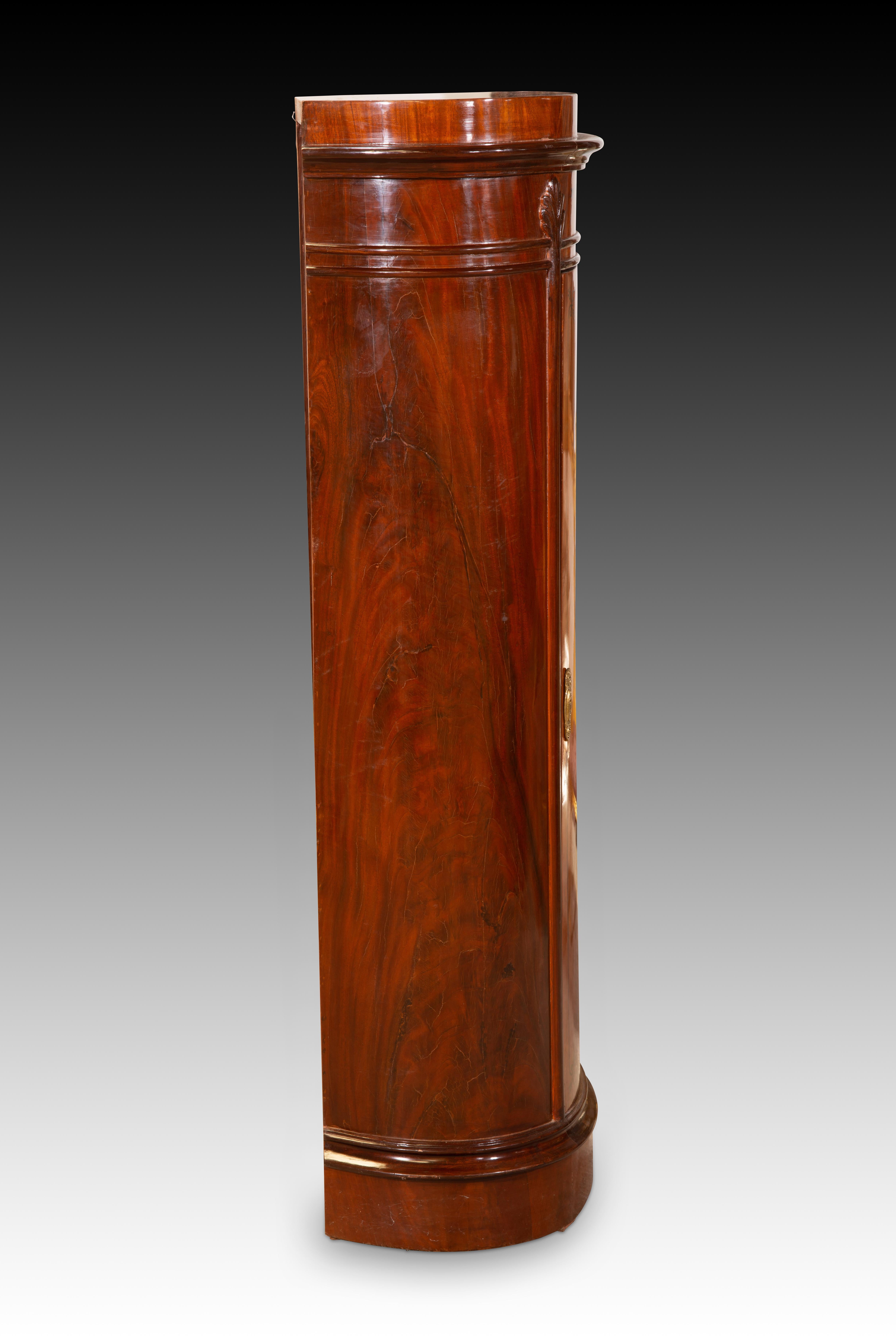 Armadio a colonna o a bitta Biedermeier. Wood. XX secolo. in vendita 1