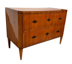 Biedermeier Commode, Cherry Veneer, South Germany, circa 1820
