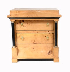 Biedermeier Commode Chest of Drawers Satin Birch