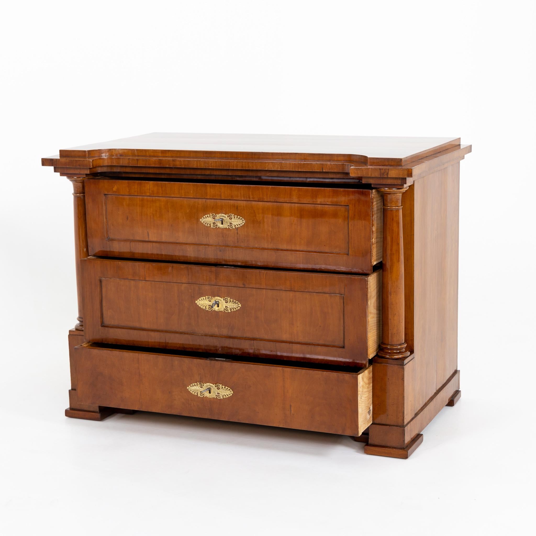 Biedermeier Commode, Probably North Germany Around 1820 For Sale 9
