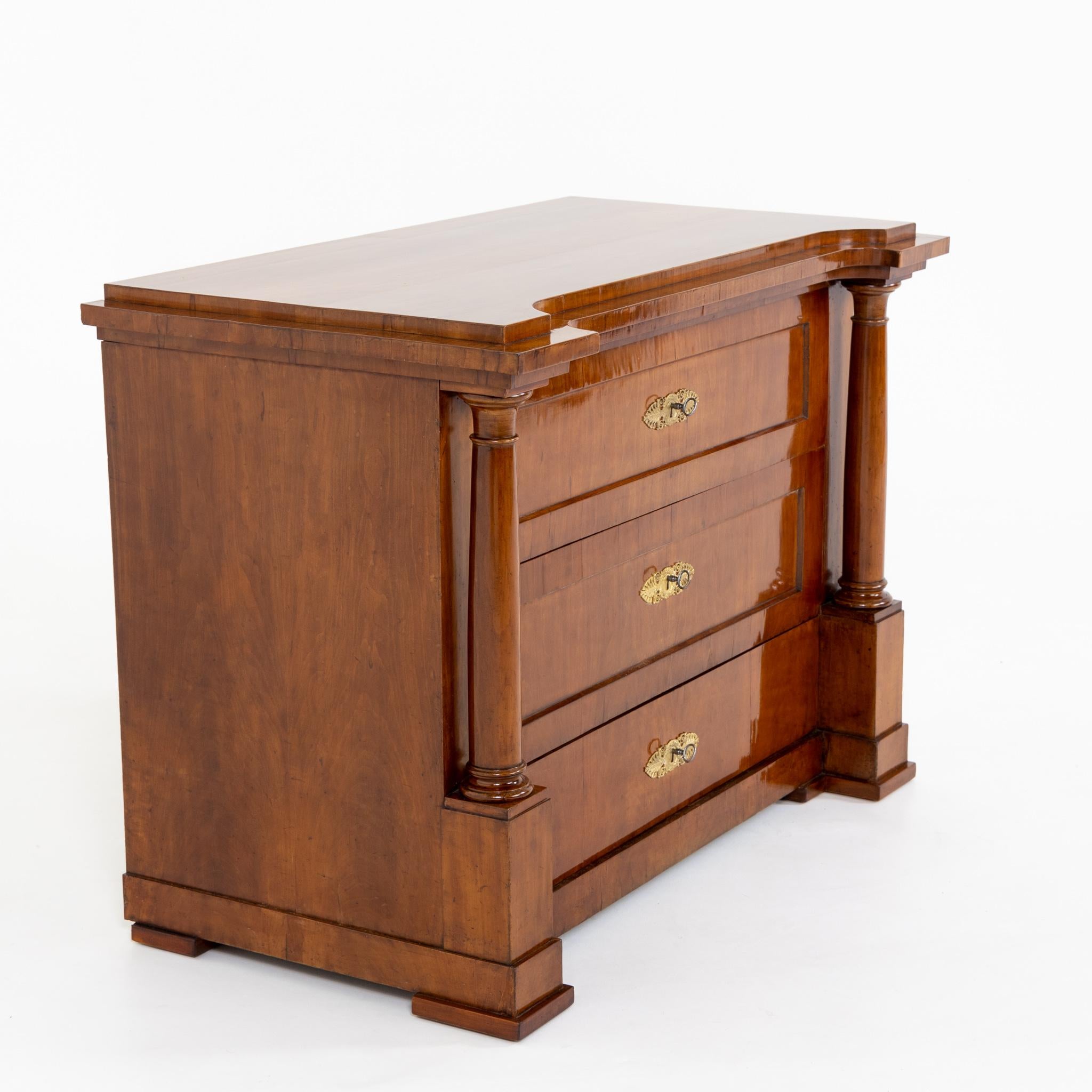 Wood Biedermeier Commode, Probably North Germany Around 1820 For Sale