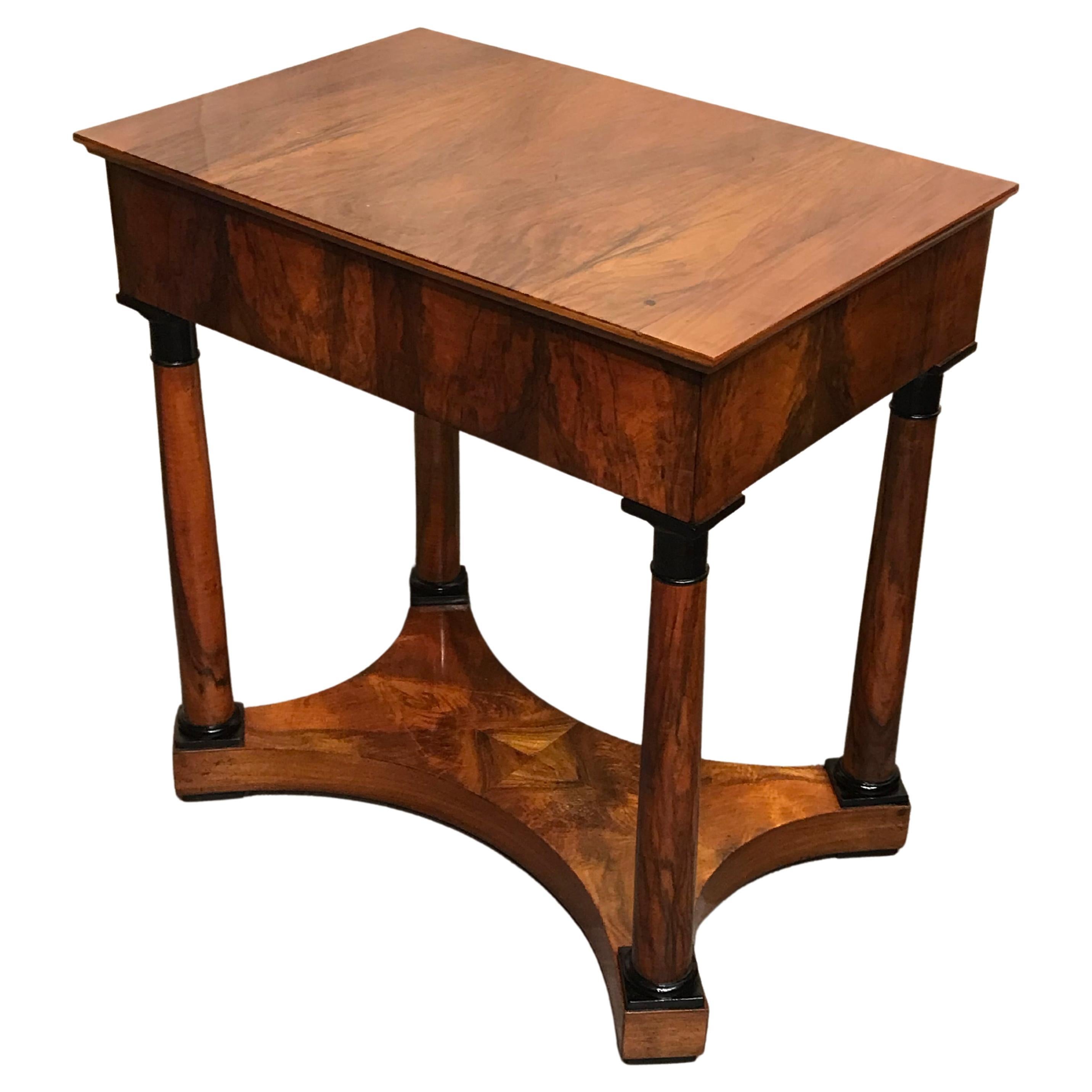Biedermeier Console Table, North German, 1820, Mahogany For Sale at 1stDibs