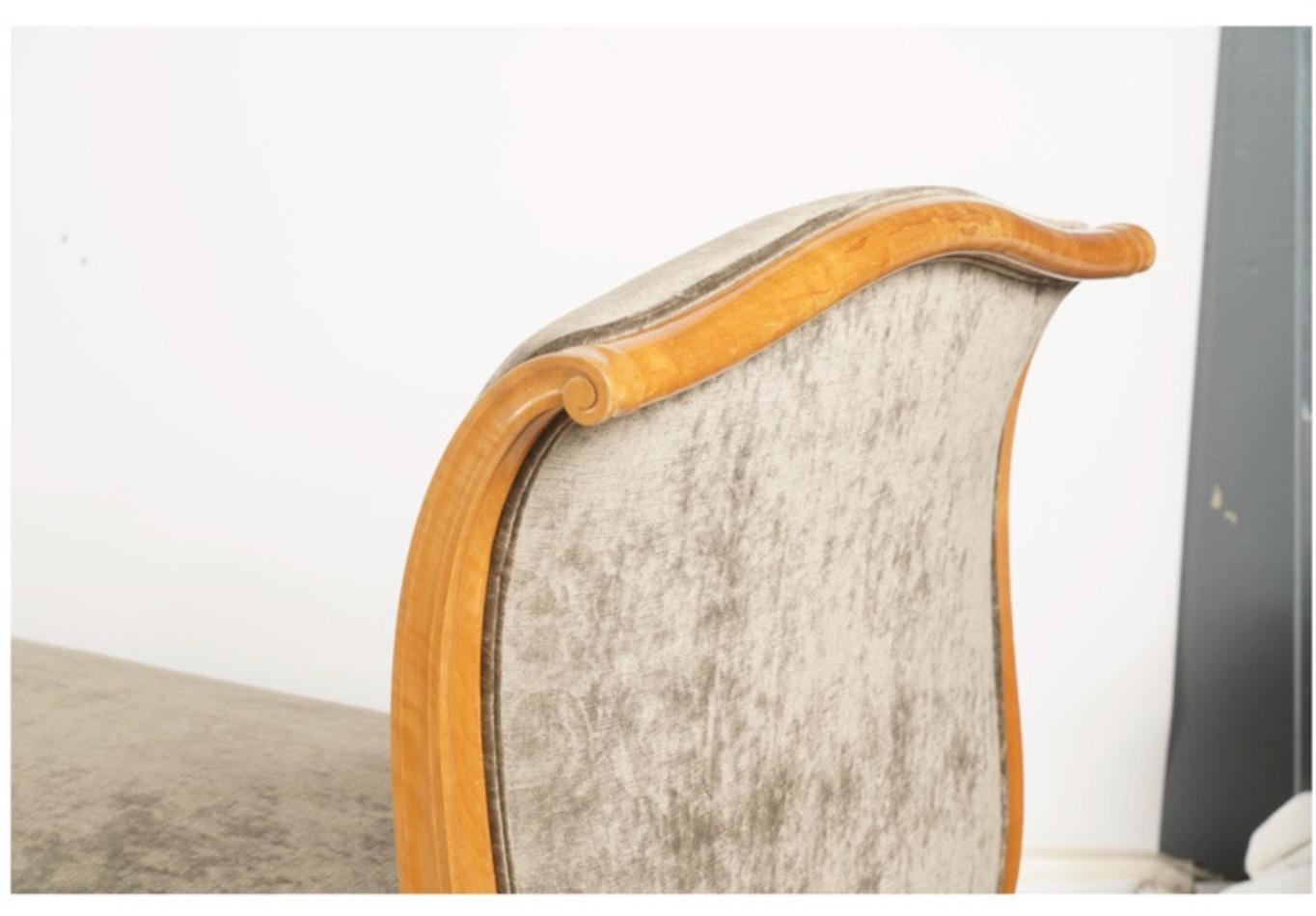Swedish 19th c. Biedermeier Daybed or Recamier