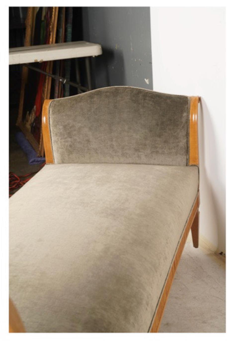 19th c. Biedermeier Daybed or Recamier 2