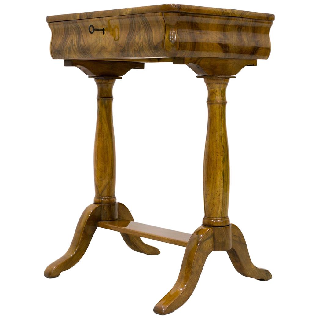 Biedermeier Decorative Thread Table, Germany, circa 1830 For Sale