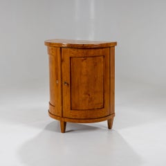 Biedermeier Demi-Lune Cabinet, circa 1830