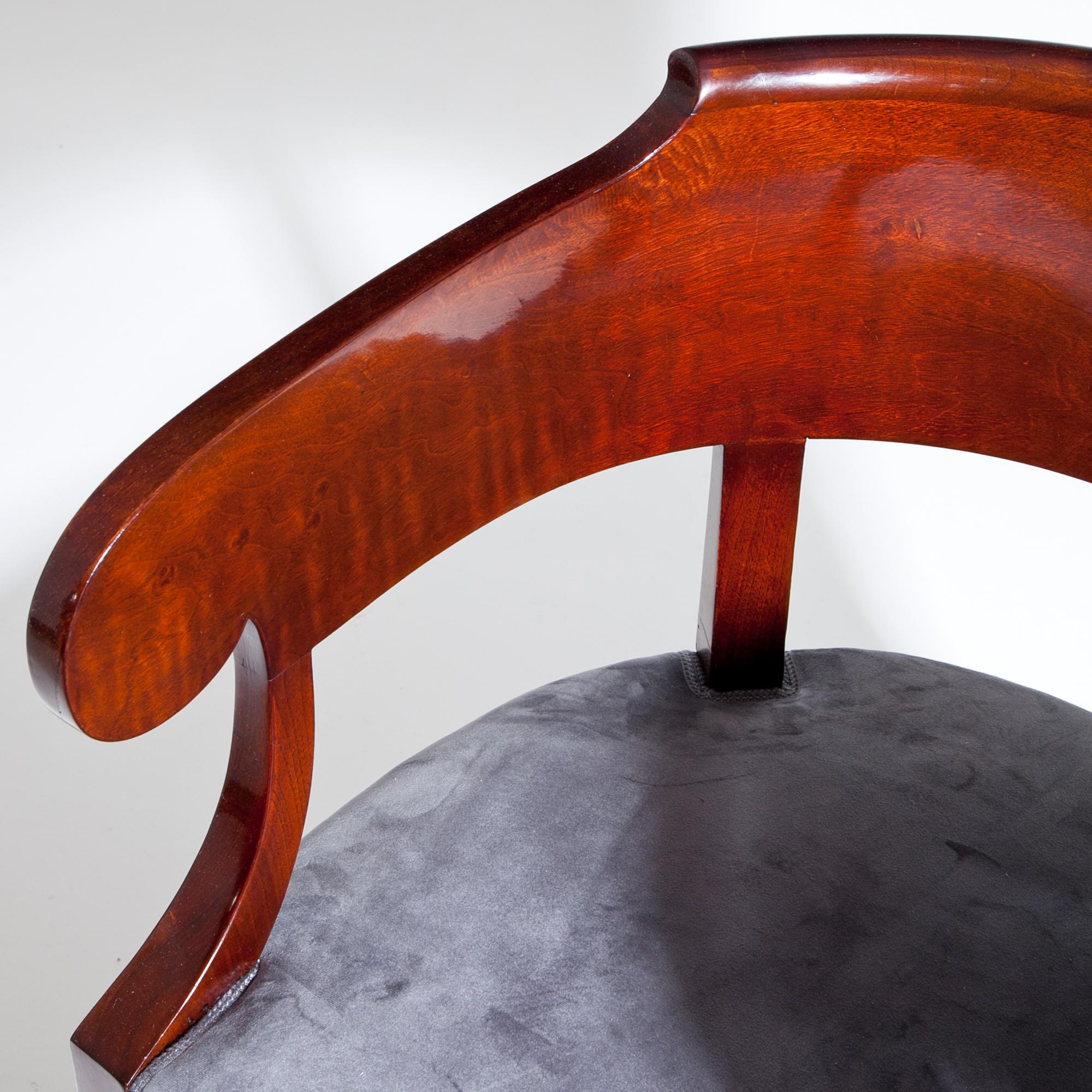 Biedermeier Desk Chair, circa 1820 1