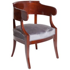 Biedermeier Desk Chair, circa 1820