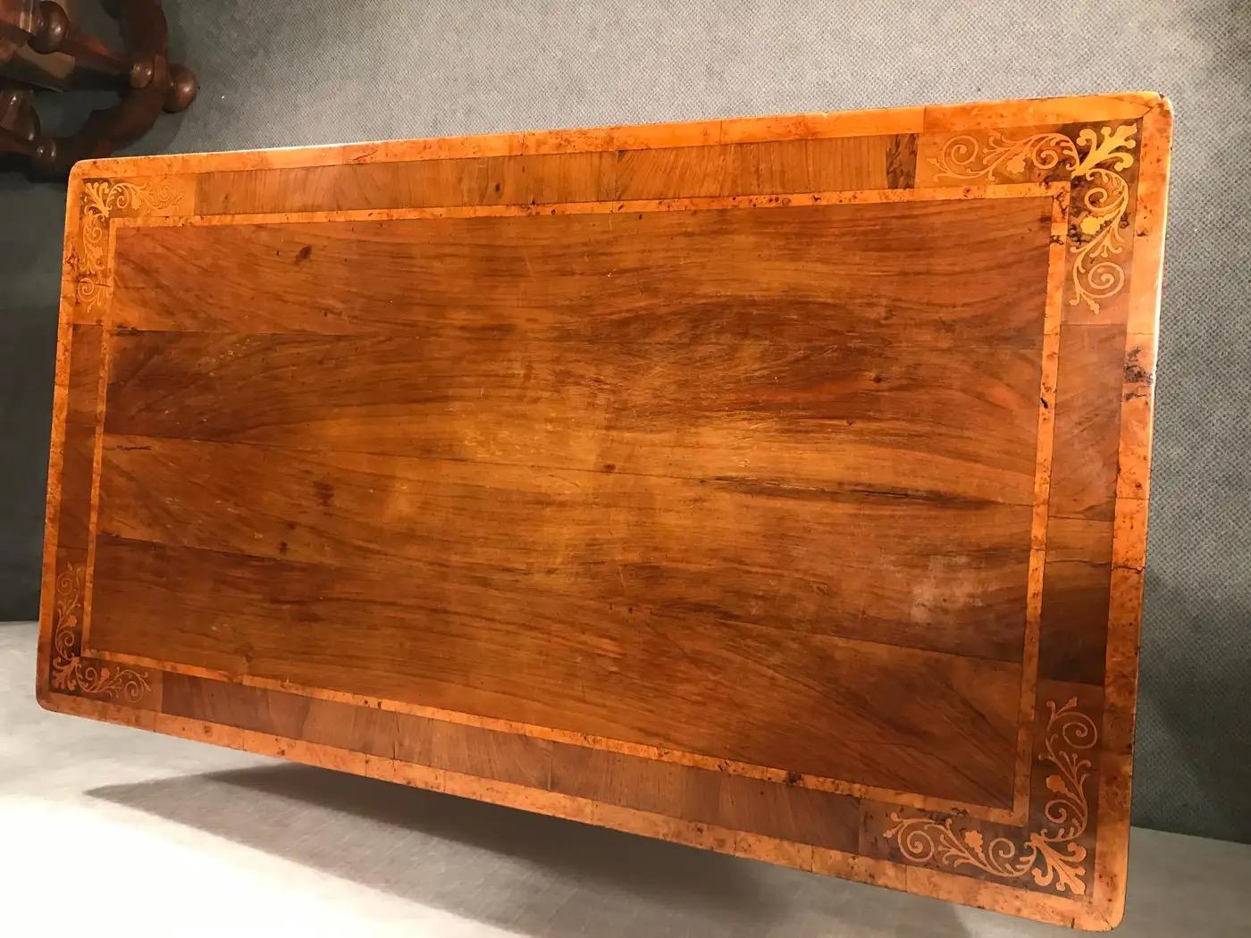 Biedermeier Desk, Vienna 1820-30 In Good Condition For Sale In Leimen, DE