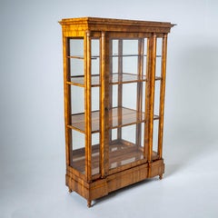 Biedermeier Display Cabinet, circa 1825