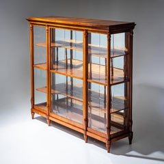 Biedermeier Display Cabinet, probably Austro-Hungarian Empire, circa 1830